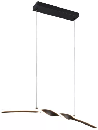 TRIO R35791132 GINKO Modern Led Függesztett Lámpa Fekete LED IP20