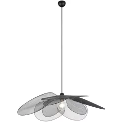   TRIO R36291032 FLEURE Modern Függesztett Lámpa Fekete E27 IP20