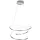 TRIO R37051106 BOLOGNA Modern Led Függesztett Lámpa Ezüst LED IP20