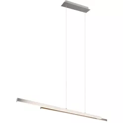   TRIO R37882107 ODIO Modern Led Függesztett Lámpa Ezüst LED IP20