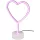Trio HEART R55210101 Asztali lámpa 1x1.8w/led ip20