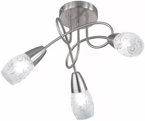 TRIO R60023007 COLMAR Mennyezeti Csillár Ezüst E14 IP20