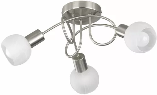 TRIO R60173007 ANTIBES Mennyezeti Csillár Ezüst E14 IP20