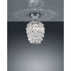   TRIO R60451006 PETTY Modern Mennyezeti Lámpa Ezüst E14 IP20