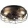 TRIO R61095032 TRONDHEIM Ventilátoros lámpa Fekete E27 IP20