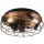 TRIO R61105032 TRONDHEIM Ventilátoros lámpa Fekete E27 IP20