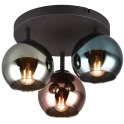 TRIO R61303017 SHELDON Vintage Mennyezeti Lámpák E14 IP20