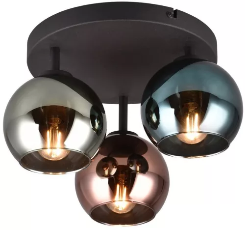 TRIO R61303017 SHELDON Vintage Mennyezeti Lámpák E14 IP20