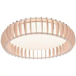   TRIO R62171930 MONTE Japandi Mennyezeti Lámpa Sötét Fa, Világos Fa LED IP20