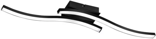 TRIO R62472132 ROUTE Modern LED Mennyezeti Lámpa Fekete LED IP20