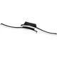 TRIO R62472132 ROUTE Modern LED Mennyezeti Lámpa Fekete LED IP20