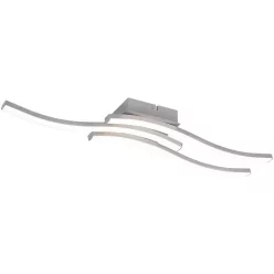   TRIO R62473407 ROUTE Modern LED Mennyezeti Lámpa Ezüst LED IP20