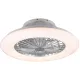 TRIO R62522987 STRALSUND Ventilátoros lámpa Ezüst LED IP20