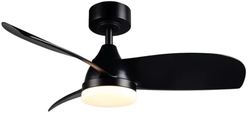 TRIO R62732132 HELSINKI Ventilátoros lámpa Fekete LED IP20