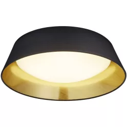   TRIO R62871879 PONTS Ernyős Mennyezeti Lámpa Fekete, Arany LED IP20