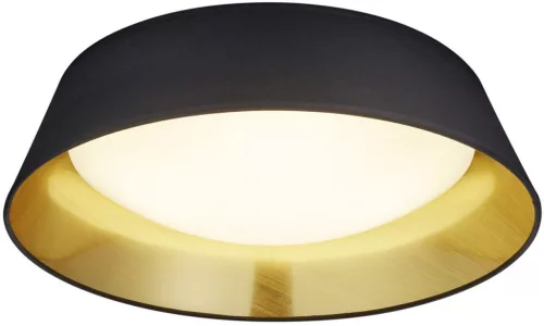 TRIO R62871879 PONTS Ernyős Mennyezeti Lámpa Fekete, Arany LED IP20