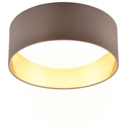   TRIO R64191141 LOCARNO Ernyős Mennyezeti Lámpa Szürke LED IP20