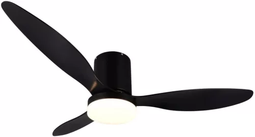 TRIO R64202132 GÖTEBORG Ventilátoros lámpa Fekete LED IP20