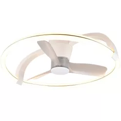   Trio STOCKHOLM R64262131 Ventilátor 1x37w/led 2700-6500k 4300lm ip20