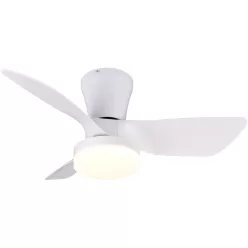 TRIO R64412131 RANDERS Ventilátoros lámpa Fehér LED IP20