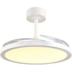 TRIO R64452131 KASFJORD Ventilátoros lámpa Fehér LED IP20