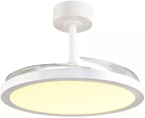 TRIO R64452131 KASFJORD Ventilátoros lámpa Fehér LED IP20