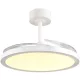 TRIO R64452131 KASFJORD Ventilátoros lámpa Fehér LED IP20