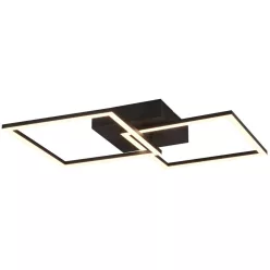   TRIO R64492132 TRAIL Modern LED Mennyezeti Lámpa Fekete LED IP20