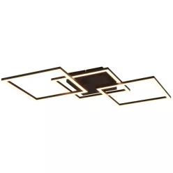   TRIO R64493132 TRAIL Modern LED Mennyezeti Lámpa Fekete LED IP20