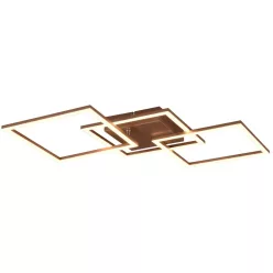   TRIO R64493165 TRAIL Modern LED Mennyezeti Lámpa Barna LED IP20