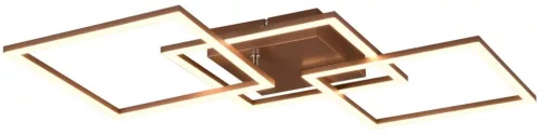 TRIO R64493165 TRAIL Modern LED Mennyezeti Lámpa Barna LED IP20