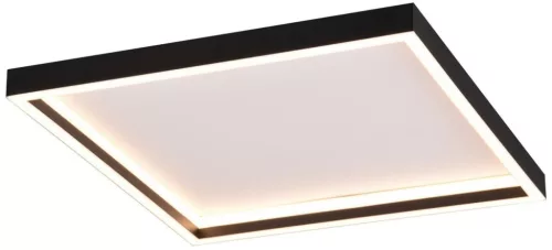 TRIO R64502932 ROTONDA Négyzetes Mennyezeti Lámpa Fekete LED IP20