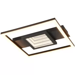   TRIO R64801932 WHEELER Modern LED Mennyezeti Lámpa Fekete LED IP20