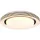 TRIO R67042832 ATRIA Kerek Mennyezeti Lámpa Fekete LED IP20
