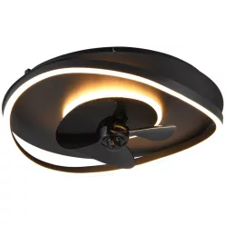   Trio SORTLAND R67393132 Ventilátor 1x36w/led 2700-6500k 3600lm ip20