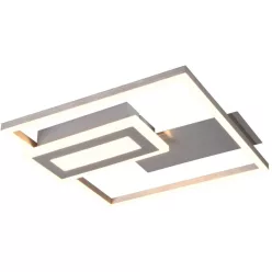   TRIO R67862107 SPIRO Modern LED Mennyezeti Lámpa Ezüst LED IP20