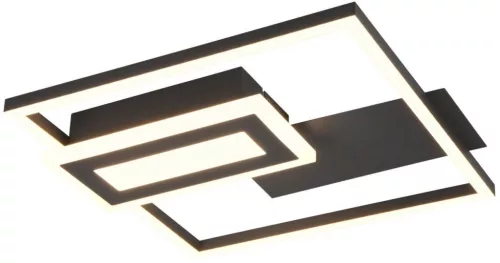 TRIO R67862132 SPIRO Modern LED Mennyezeti Lámpa Fekete LED IP20
