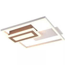   TRIO R67862176 SPIRO Modern LED Mennyezeti Lámpa Szürke LED IP20