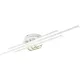 TRIO R67873131 CINTO Modern LED Mennyezeti Lámpa Fehér LED IP20