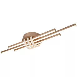   TRIO R67873165 CINTO Modern LED Mennyezeti Lámpa Barna LED IP20