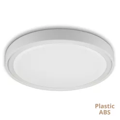 mennyezeti lámpa fehér színű vázzal és abs testtel beltéri használatra viokef-4257300 - moretti.hu