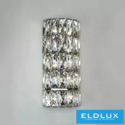 ELDLUX W89401-5 Kristály Fali Lámpa IP20