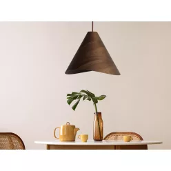 Tömör fa lámpa E27 / 450 - WRE022