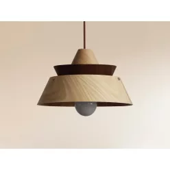 Tömör fa lámpa E27 / 330 - WRE041