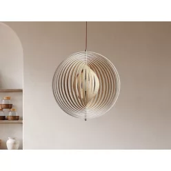 Tömör fa lámpa E27 / 500 - WRE062