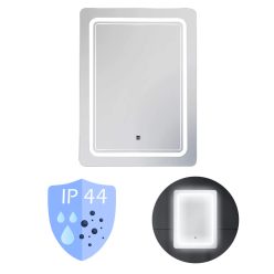 Vibrant mirror with LED lighting