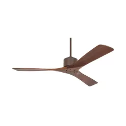 ventilátoros lámpa kávé színű vázzal és fém testtel beltéri használatra zambelis-19143 - moretti.hu