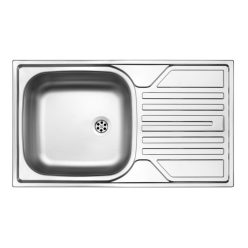 Legato acél mosogató_1 medence+csepegtető