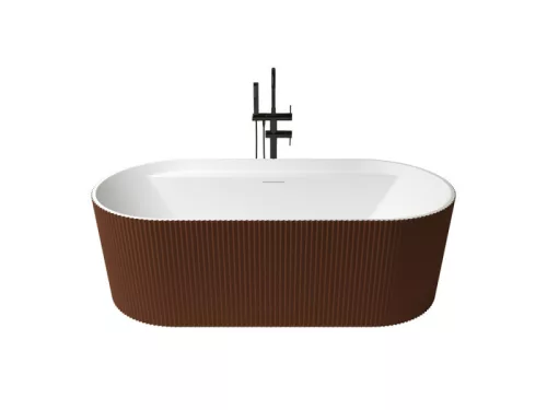 Olympia szabadonálló kád_80x170_Cobre Metallic/Blanco Mate