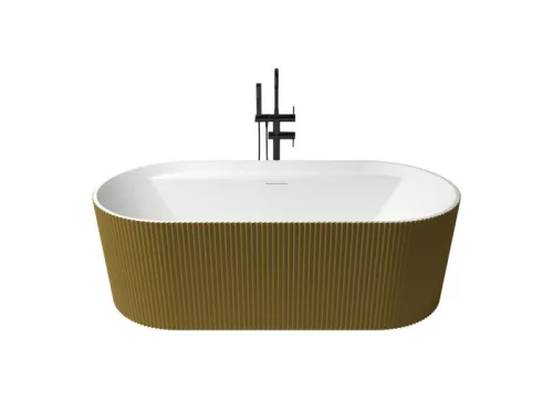 Olympia szabadonálló kád_80x170_Oro Metallic/Blanco Mate